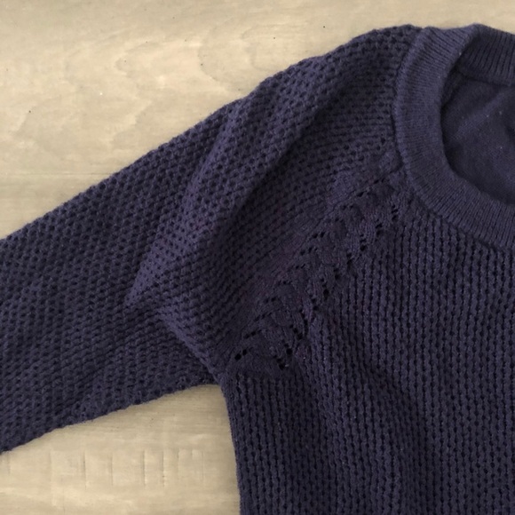 Loft Cable Knit crew neck sweater sz S - Picture 3 of 5